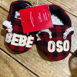 Never worn Baby Bear no slip Slippers